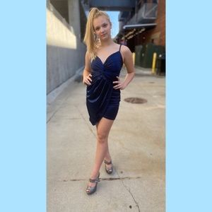 Charlotte Russe satin mini dress